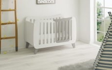 Дитяче ліжко IndigoWood Fashion Kit white / gray