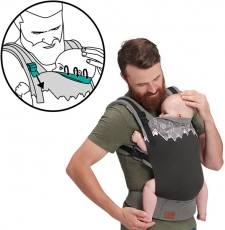 Кенгуру Kinderkraft Milo Black