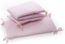 Бампер Twins Premium Minky 2030-TM-08 pink