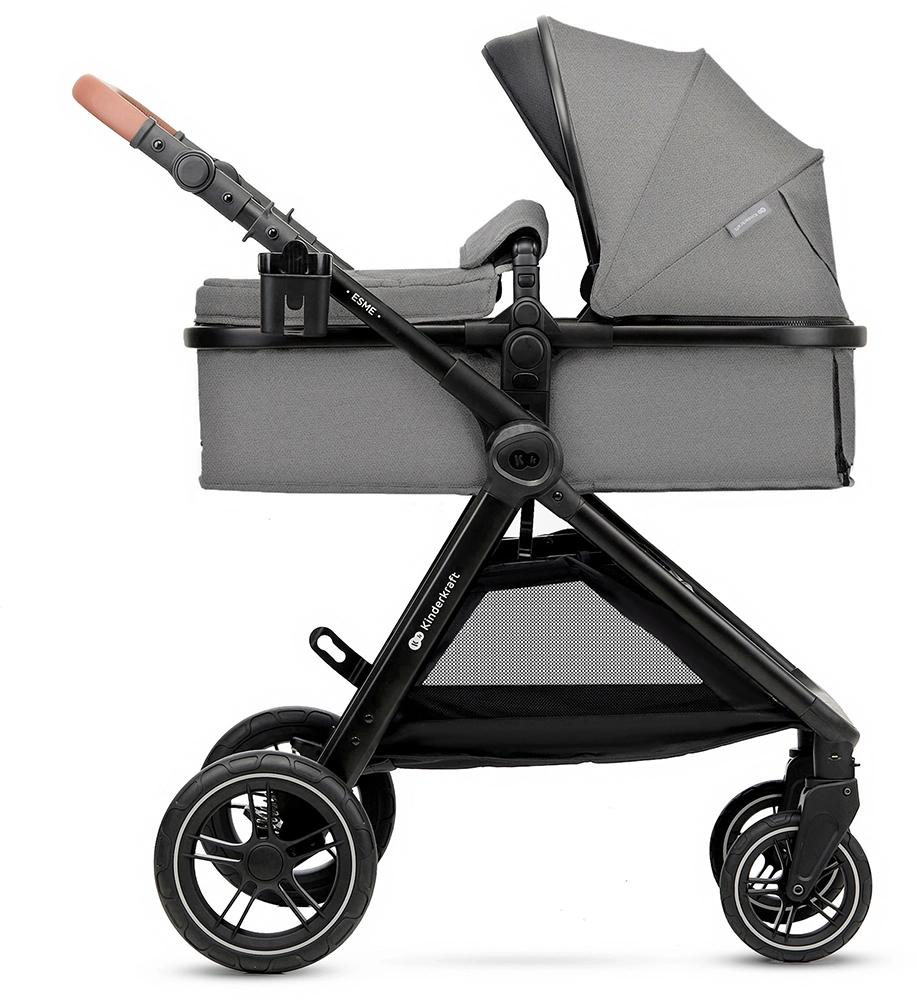 Универсальная коляска 3 в 1 Kinderkraft Esme Pro Gray (KSESME00GRY300N)