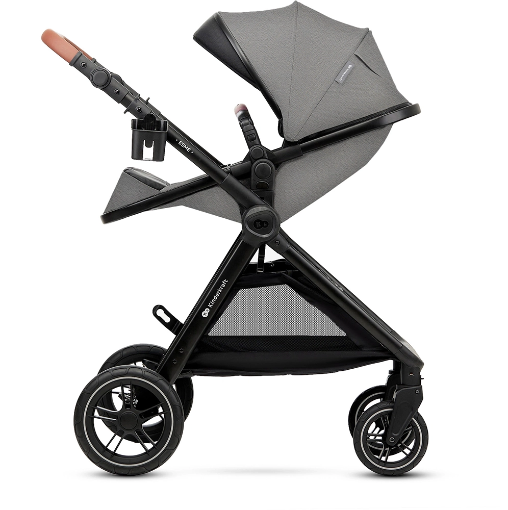 Универсальная коляска 3 в 1 Kinderkraft Esme Pro Gray (KSESME00GRY300N)