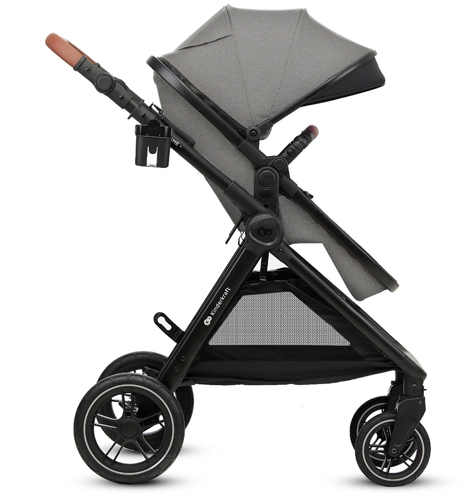 Универсальная коляска 3 в 1 Kinderkraft Esme Pro Gray (KSESME00GRY300N)