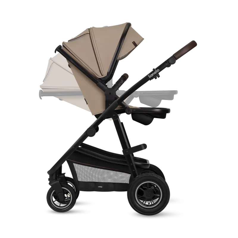Дитячий візочок 3 в 1 Lionelo Amber Beige Sand