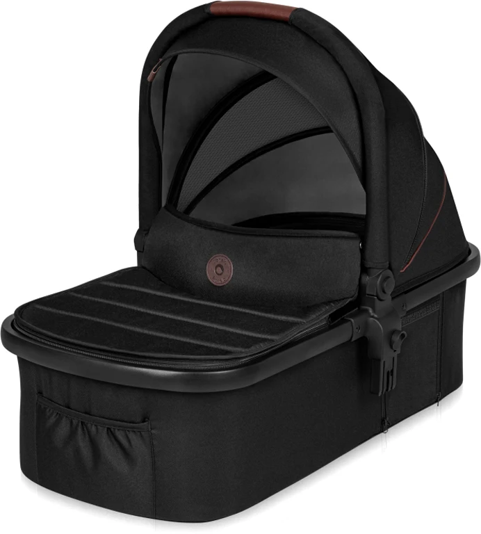 Дитячий візочок 3 в 1 Lionelo Amber Black Silver