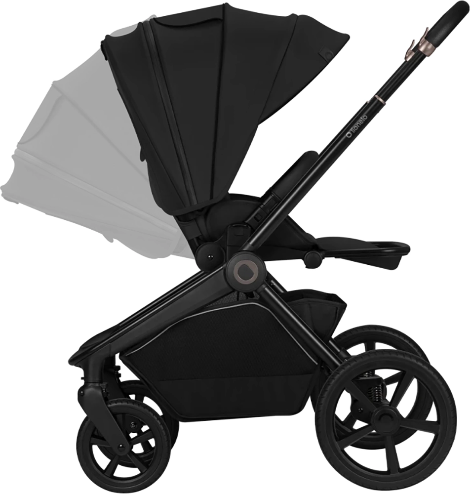 Коляска 3 в 1 Lionelo Freya Black Onyx