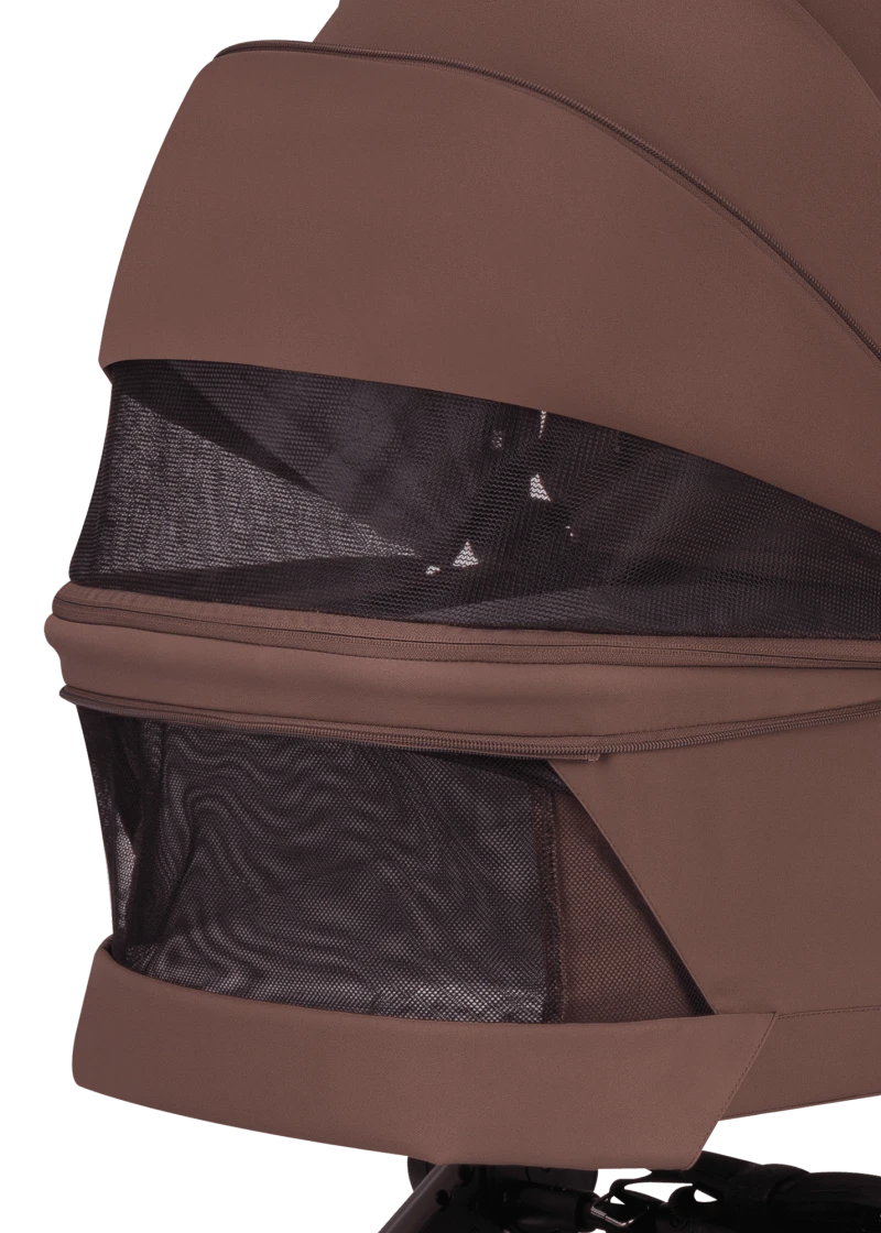 Коляска 3 в 1 Lionelo Freya Brown Chocolate