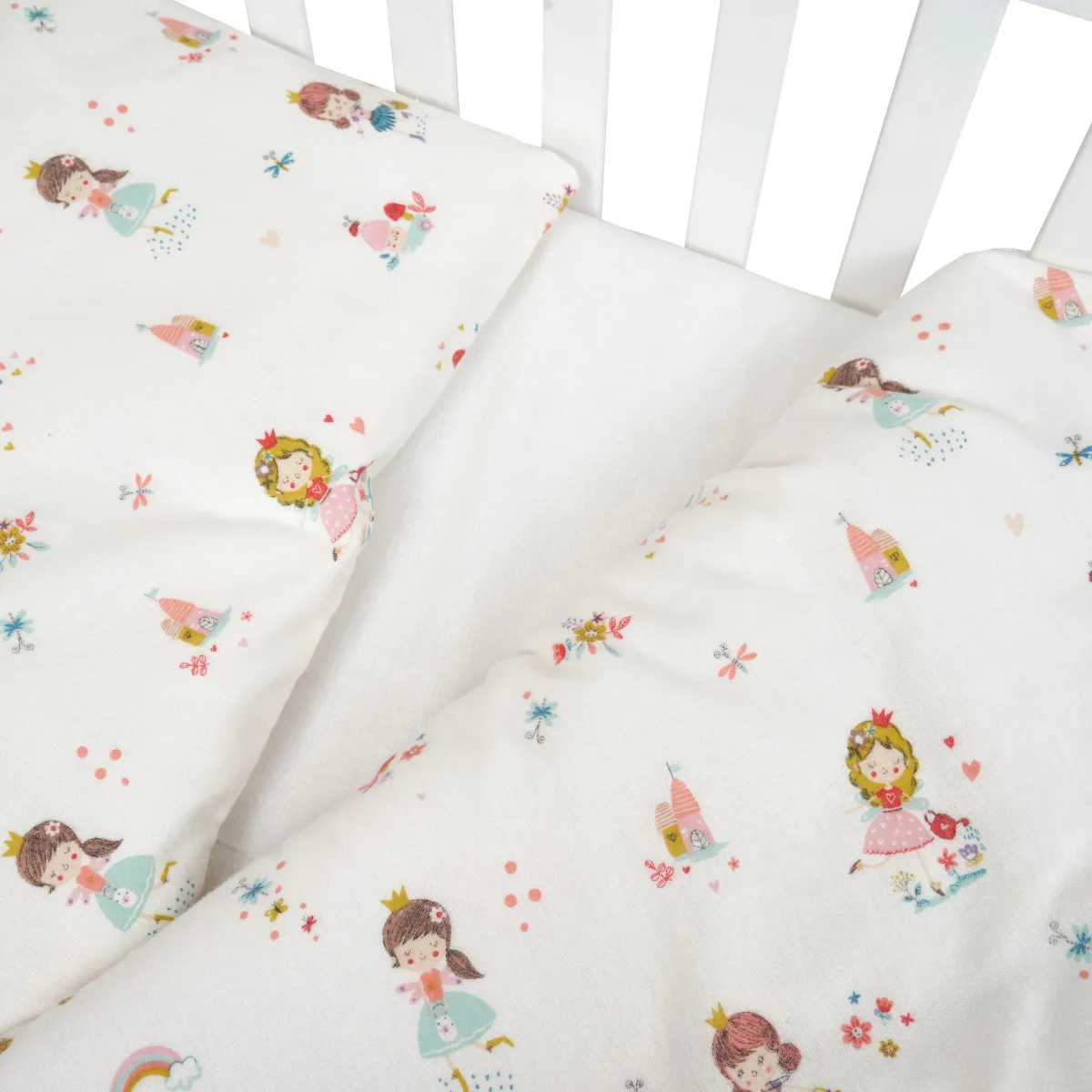 Змінна постіль 3 ел Twins Comfort Soft (фланель) 3010-TS-08P, Princess