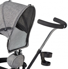 Триколісний велосипед Kinderkraft Freeway Grey Melange