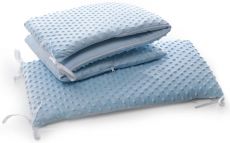Бампер Twins Premium Minky 2030-TM-04 blue