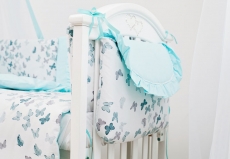 Постільний комплект 8 ел Twins Romantic Spring collection 4024-TR-14 Butterfly mint