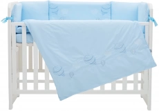 Постельный комплект 6 ел Twins Beau (Бо) 4042-TBU-08, blue
