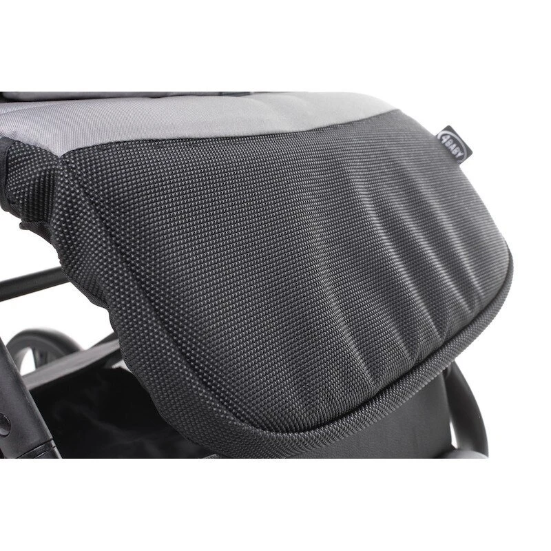 Детская прогулочная коляска 4Baby TWIZZY graphite