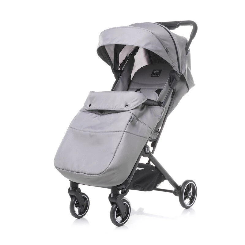 Детская прогулочная коляска 4Baby TWIZZY grey