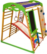 Дитячий спортивний комплекс для квартири SportBaby Карамелька Plus 4