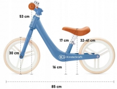 Беговел Kinderkraft FLY PLUS Blue Sapphire