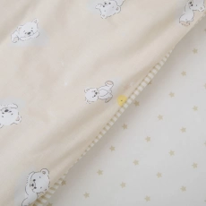 Постільний комплект 5 ел Twins Via (поплін) 5091-TP-02, bears, беж