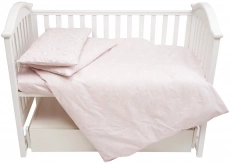 Постельный комплект 5 эл. Twins Via (поплин) 5091-TP-08, baby pink