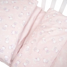 Постільний комплект 5 ел Twins Via (поплін) 5091-TP-08, baby pink