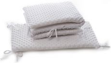 Бампер Twins Premium Minky 2030-TM-01 white
