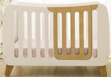 Дитяче ліжко IndigoWood Fashion Kit wood / white