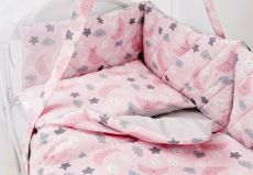 Змінна постіль 3 ел Twins Premium Glamour Limited 3064-PGNEWN-08, Ніченька рожева