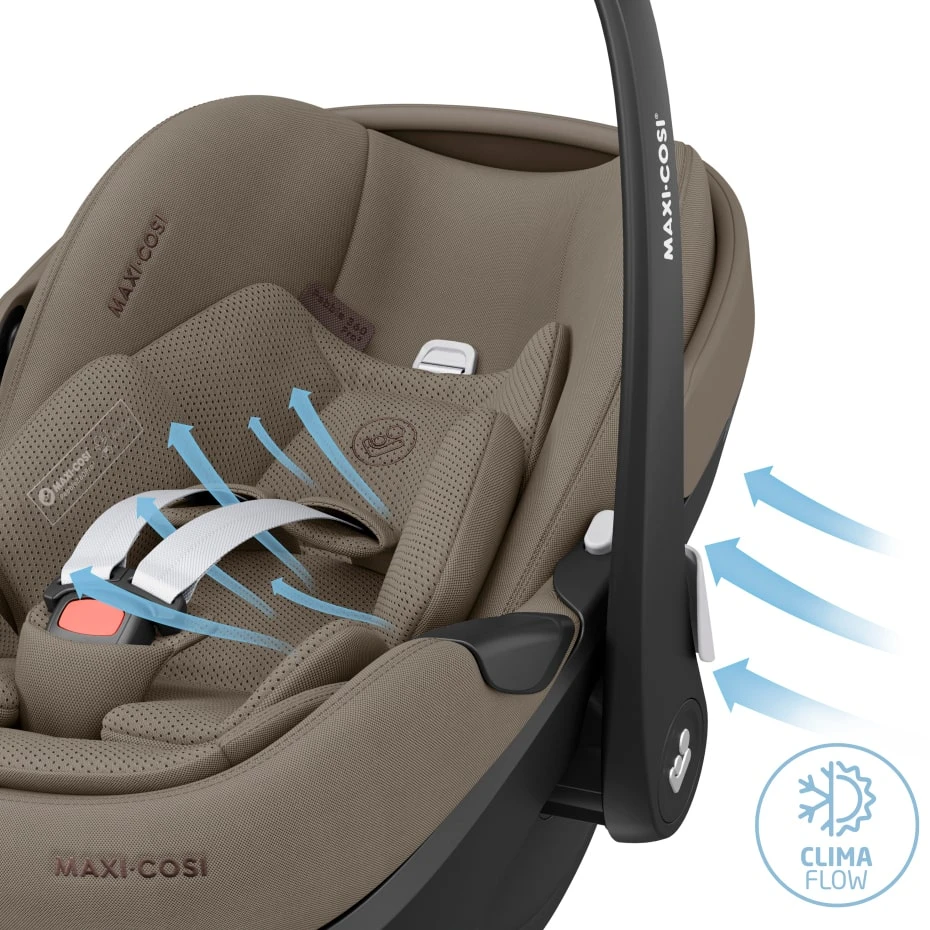 Автокрісло Maxi-Cosi Pebble 360 PRO 2 Twillic Truffle