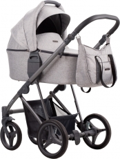 Детская коляска 2 в 1 Bebetto FLAVIO 04 light gray