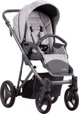 Детская коляска 2 в 1 Bebetto FLAVIO 04 light gray