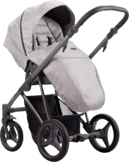 Детская коляска 2 в 1 Bebetto FLAVIO 04 light gray