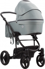 Детская коляска 2 в 1 Bebetto Torino TEX 05 (черная рама)