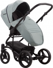 Детская коляска 2 в 1 Bebetto Torino TEX 05 (черная рама)