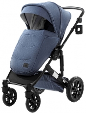 Детская коляска 2 в 1 Biene Solo 2 Melange Blue