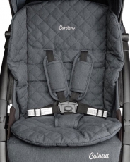 Дитяча прогулянкова коляска Caretero Colosus Graphite