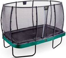 Батут EXIT Elegant Premium прямоугольный 214х366 cm green