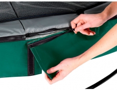 Батут з сіткою Exit Elegant Premium 253 cm green