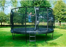 Батут з сіткою Exit Elegant Premium 427cm black