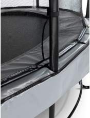 Батут з сіткою Exit Elegant Premium 427cm grey