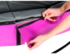 Батут з сіткою Exit Elegant Premium 427cm purple
