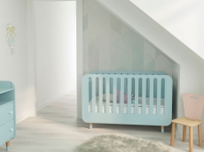 Ліжечко-трансформер IndigoWood Bubble Kit 124,5x63,5cm blue
