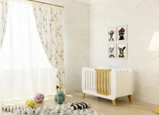 Дитяче ліжко IndigoWood Fashion Kit wood / white