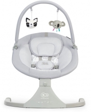 Крісло-гойдалка Kinderkraft Luli Gray