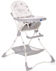 Стульчик для кормления Lorelli BONBON Grey swan
