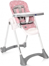 Дитячий стільчик для годування Lorelli Campanella pink bears