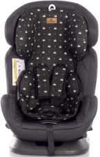 Дитяче автокрісло Lorelli Galaxy Black CROWNS