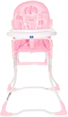 Дитячий стільчик для годування Lorelli MARCEL Pink HEARTS