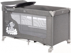 Детский манеж Lorelli Moonlight 2 Layer Grey LUXE