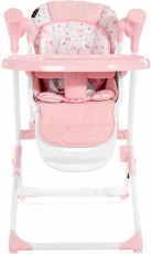 Дитячий стульчик для кормлення Lorelli VENTURA Pink