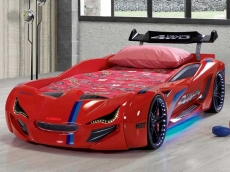 Дитяче ліжко машина з пластика MUSVENUS BMW red