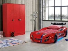 Дитяче ліжко машина з пластика MUSVENUS BMW red