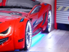 Дитяче ліжко машина з пластика MUSVENUS BMW red